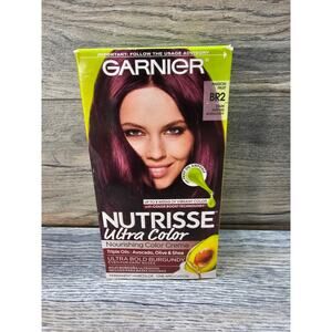Garnier Nutrisse Permanent Hair Color Br2 Dark Intense Burgundy